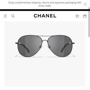 Chanel aviators